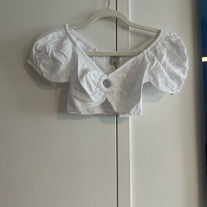 Blanco by nature crop top, brand new, never worn